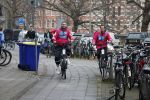 Amsterdam 23 december 2021
Dave Roelvink en een colega als fietskoerier voor Flink in Amsterdam zuid.