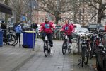 Amsterdam 23 december 2021
Dave Roelvink en een colega als fietskoerier voor Flink in Amsterdam zuid.