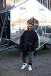 Amsterdam 21 december 2021
Dj Don Diablo met zijn NFT kunstwerk bij Moco museum