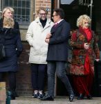 Schagen 11 januari 2022
Begrafenis / dienst van Janny Joling de moeder van Gerard Joling in het centrum van Schagen.