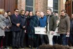 Schagen 11 januari 2022
Begrafenis / dienst van Janny Joling de moeder van Gerard Joling in het centrum van Schagen.