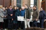 Schagen 11 januari 2022
Begrafenis / dienst van Janny Joling de moeder van Gerard Joling in het centrum van Schagen.