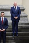Den haag 10 januari 2022
Balkonscene nieuwe kabinet op paleis Noordeinde.
Koning Willem Alexander Mark Rutte Wopke Hoekstra Hugo de Jonge Kasja ollongren Liesje Schreinemacher Franc Weerwind Dilan Yesilgoz Hanke Bruins Robbert Dijkgraaf Dennis Wiersma Mark Harbers Micky Adriaansens Rob Jetten Henk Staghouwer Christianne v d Wal Karien v Gennip Carola Schouten Ernst Kuipers en Conny Helder .