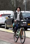 Amsterdam 19 januari 2011
Isa Hoes op de fiets in Amsterdam.
Peter Smulders bv