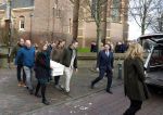 Schagen 11 januari 2022
Begrafenis / dienst van Janny Joling de moeder van Gerard Joling in het centrum van Schagen.