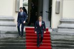 Den haag 10 januari 2022
Balkonscene nieuwe kabinet op paleis Noordeinde.
Koning Willem Alexander Mark Rutte Wopke Hoekstra Hugo de Jonge Kasja ollongren Liesje Schreinemacher Franc Weerwind Dilan Yesilgoz Hanke Bruins Robbert Dijkgraaf Dennis Wiersma Mark Harbers Micky Adriaansens Rob Jetten Henk Staghouwer Christianne v d Wal Karien v Gennip Carola Schouten Ernst Kuipers en Conny Helder .