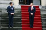 Den haag 10 januari 2022
Balkonscene nieuwe kabinet op paleis Noordeinde.
Koning Willem Alexander Mark Rutte Wopke Hoekstra Hugo de Jonge Kasja ollongren Liesje Schreinemacher Franc Weerwind Dilan Yesilgoz Hanke Bruins Robbert Dijkgraaf Dennis Wiersma Mark Harbers Micky Adriaansens Rob Jetten Henk Staghouwer Christianne v d Wal Karien v Gennip Carola Schouten Ernst Kuipers en Conny Helder .