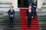 Den haag 10 januari 2022
Balkonscene nieuwe kabinet op paleis Noordeinde.
Koning Willem Alexander Mark Rutte Wopke Hoekstra Hugo de Jonge Kasja ollongren Liesje Schreinemacher Franc Weerwind Dilan Yesilgoz Hanke Bruins Robbert Dijkgraaf Dennis Wiersma Mark Harbers Micky Adriaansens Rob Jetten Henk Staghouwer Christianne v d Wal Karien v Gennip Carola Schouten Ernst Kuipers en Conny Helder .