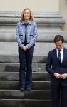 Den haag 10 januari 2022
Balkonscene nieuwe kabinet op paleis Noordeinde.
Koning Willem Alexander Mark Rutte Wopke Hoekstra Hugo de Jonge Kasja ollongren Liesje Schreinemacher Franc Weerwind Dilan Yesilgoz Hanke Bruins Robbert Dijkgraaf Dennis Wiersma Mark Harbers Micky Adriaansens Rob Jetten Henk Staghouwer Christianne v d Wal Karien v Gennip Carola Schouten Ernst Kuipers en Conny Helder .