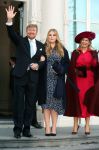Den Haag 8 december 2021
Prinses Amalia arriveert voor de buitengewone vergadering van de Raad van State. Naast de prinses waren ook koning Willem Alexander en koningin Maxima bij de buitengewone vergadering aanwezig.
Na de vergadering ging Amalia in de tuin een boom planten.