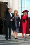 Den Haag 8 december 2021
Prinses Amalia arriveert voor de buitengewone vergadering van de Raad van State. Naast de prinses waren ook koning Willem Alexander en koningin Maxima bij de buitengewone vergadering aanwezig.
Na de vergadering ging Amalia in de tuin een boom planten.