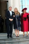 Den Haag 8 december 2021
Prinses Amalia arriveert voor de buitengewone vergadering van de Raad van State. Naast de prinses waren ook koning Willem Alexander en koningin Maxima bij de buitengewone vergadering aanwezig.
Na de vergadering ging Amalia in de tuin een boom planten.