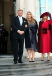 Den Haag 8 december 2021
Prinses Amalia arriveert voor de buitengewone vergadering van de Raad van State. Naast de prinses waren ook koning Willem Alexander en koningin Maxima bij de buitengewone vergadering aanwezig.
Na de vergadering ging Amalia in de tuin een boom planten.