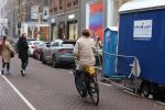 Amsterdam 4 december 2021
Prinses Marilene op de fiets op de pc hooftstraat