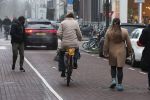 Amsterdam 4 december 2021
Prinses Marilene op de fiets op de pc hooftstraat