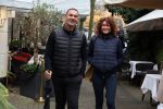 Amsterdam 4 december 2021
Ruud Gullit en zijn vriendin Karin de Rooij in Amsterdam zuid