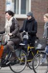 Amsterdam 19 januari 2011
Susan Visser met haar bakfiets.
Peter Smulders bv