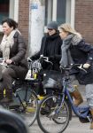 Amsterdam 19 januari 2011
Susan Visser met haar bakfiets.
Peter Smulders bv