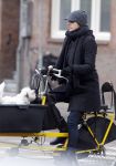 Amsterdam 19 januari 2011
Susan Visser met haar bakfiets.
Peter Smulders bv