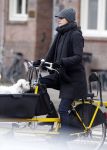 Amsterdam 19 januari 2011
Susan Visser met haar bakfiets.
Peter Smulders bv