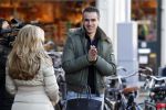 Amsterdam 20 januari 2011
Tatjana betrapt met Robert, 1 van de deelnemers van het programma 
