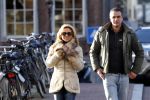 Amsterdam 20 januari 2011
Tatjana betrapt met Robert, 1 van de deelnemers van het programma 