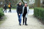 Amsterdam 18 december 2021
Wolter Kroes en zijn broer aan het wanelen in het vondelpark.