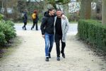 Amsterdam 18 december 2021
Wolter Kroes en zijn broer aan het wanelen in het vondelpark.