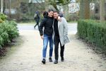 Amsterdam 18 december 2021
Wolter Kroes en zijn broer aan het wanelen in het vondelpark.