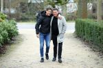 Amsterdam 18 december 2021
Wolter Kroes en zijn broer aan het wanelen in het vondelpark.