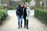 Amsterdam 18 december 2021
Wolter Kroes en zijn broer aan het wanelen in het vondelpark.