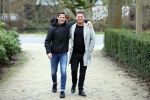 Amsterdam 18 december 2021
Wolter Kroes en zijn broer aan het wanelen in het vondelpark.