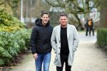 Amsterdam 18 december 2021
Wolter Kroes en zijn broer aan het wanelen in het vondelpark.