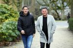 Amsterdam 18 december 2021
Wolter Kroes en zijn broer aan het wanelen in het vondelpark.