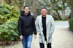 Amsterdam 18 december 2021
Wolter Kroes en zijn broer aan het wanelen in het vondelpark.