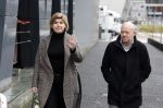 Hilversum 29 december 2022
Bij Beeld en Geluid op het mediapark  konden mensen afscheid nemen van Han Peekel . Dennis Jansen en Angela de Jong