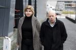 Hilversum 29 december 2022
Bij Beeld en Geluid op het mediapark  konden mensen afscheid nemen van Han Peekel . Dennis Jansen en Angela de Jong