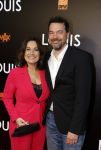 Amsterdam 11 april 2022
Premiere documentaire Louis  over het leven van Louis v Gaal in Tuschinski. Louis kwam samen met zijn vrouw Truus. Dione de Graaff met partner Nando Boers