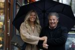 Amsterdam 14 januari 2023
Dirk Zeelenberg en zijn nieuwe vriendin Nicole de Vries