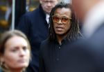 Amsterdam 11 april 2022
Premiere documentaire Louis  over het leven van Louis v Gaal in Tuschinski. Louis kwam samen met zijn vrouw Truus. Edgar davids