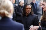 Amsterdam 11 april 2022
Premiere documentaire Louis  over het leven van Louis v Gaal in Tuschinski. Louis kwam samen met zijn vrouw Truus. Edgar davids
