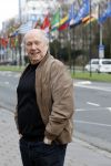 Den Haag 5 januari 2022
Edwin Rutten bij het Mariott Hotel in Den Haag .