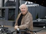 Den Haag 5 januari 2022
Edwin Rutten bij het Mariott Hotel in Den Haag .