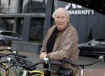 Den Haag 5 januari 2022
Edwin Rutten bij het Mariott Hotel in Den Haag .