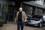 Den Haag 5 januari 2022
Edwin Rutten bij het Mariott Hotel in Den Haag .