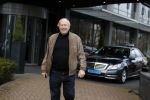 Den Haag 5 januari 2022
Edwin Rutten bij het Mariott Hotel in Den Haag .