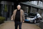 Den Haag 5 januari 2022
Edwin Rutten bij het Mariott Hotel in Den Haag .