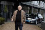 Den Haag 5 januari 2022
Edwin Rutten bij het Mariott Hotel in Den Haag .