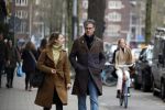 Amsterdam 6 april 2022
Erik Dijkstra met (een) vriendin op straat in Amsterdam zuid.