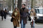 Amsterdam 6 april 2022
Erik Dijkstra met (een) vriendin op straat in Amsterdam zuid.